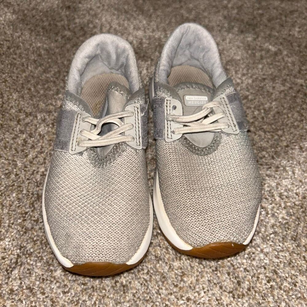 New-balance Women's Grey and Cream Trainers